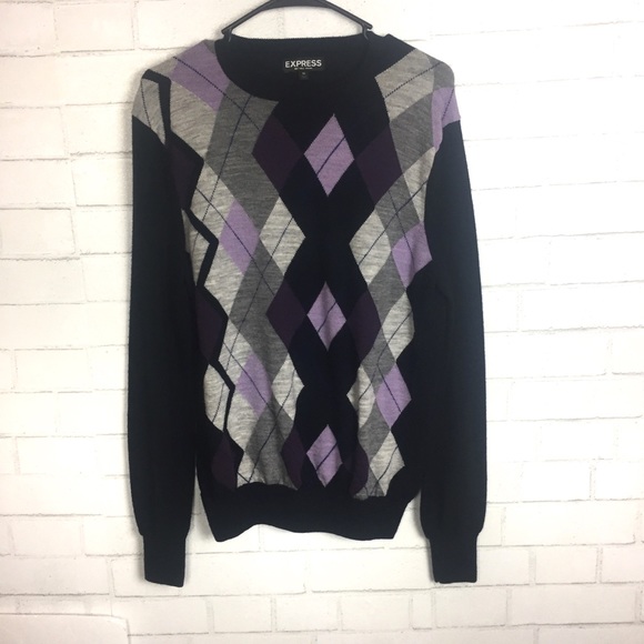 Express Other - Men’s Express Argyle Sweater